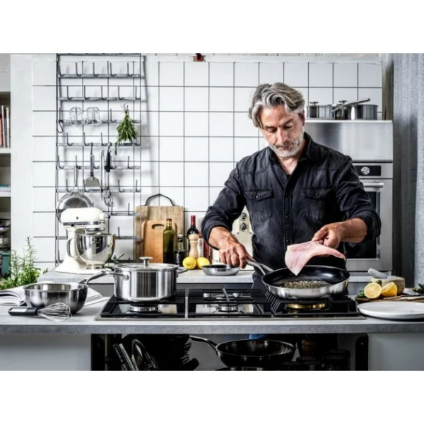 Poêle à Frire Inox 24cm KitchenAid achat pas cher 4