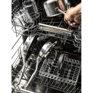 Poêle à Frire Inox 24cm KitchenAid achat pas cher 12
