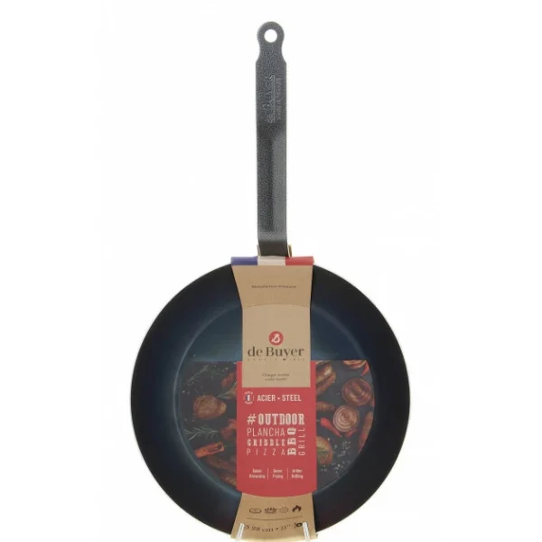 Vente Poêle à Frire Tôle Bleue Ø 28 Cm Outdoor De Buyer 4