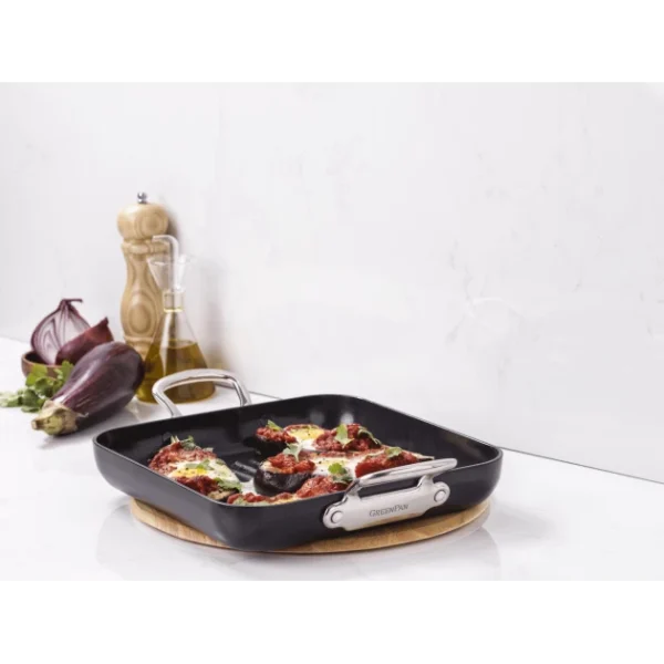mode Poêle à Griller Carrée 28,7 Cm Collection BARCELONA PRO Greenpan 3