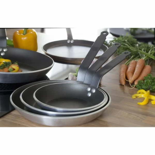 Couleurs variées Poêle Antiadhésive ø24 Cm Choc Resto Induction De Buyer 6