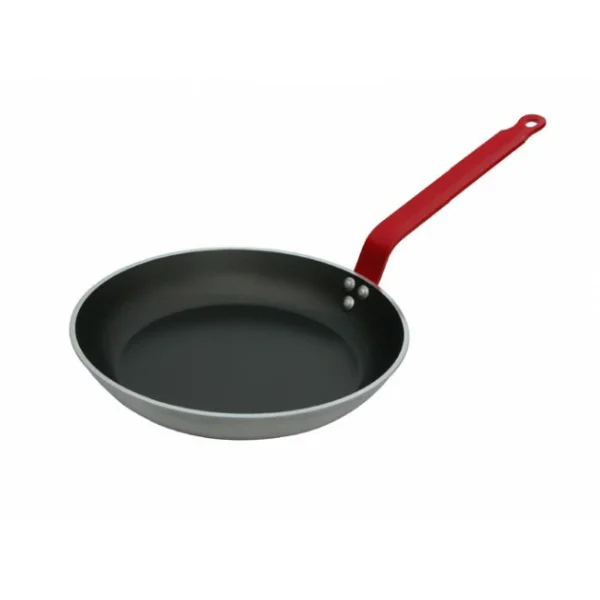 Poêle Antiadhésive ø32 Cm HACCP Rouge Choc Resto Induction De Buyer grande popularité 1