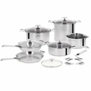 beauté Poêle Casteline Ø 22 Cm Manche Amovible Anti-Adhésive Inox Cristel 9