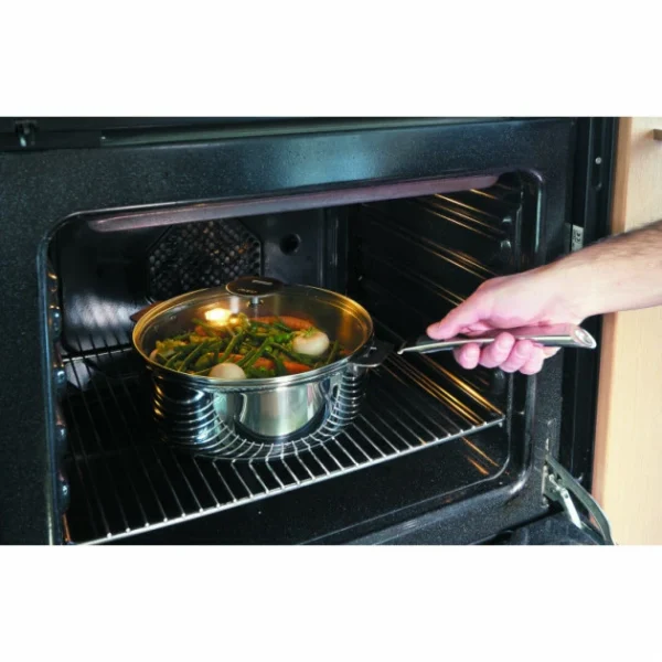 beauté Poêle Casteline Ø 22 Cm Manche Amovible Anti-Adhésive Inox Cristel 6