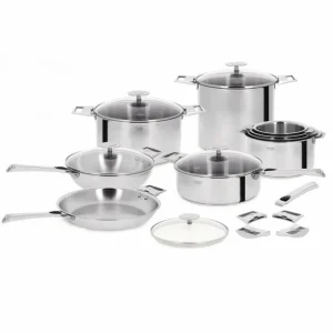 design à la mode Poêle Casteline Ø 30 Cm Manche Amovible Inox Cristel 8