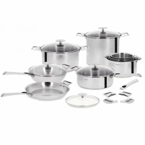 à prix d'occasion Poêle Casteline Ø 32 Cm Manche Amovible Anti-Adhésive Inox Cristel 3