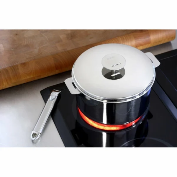 à prix d'occasion Poêle Casteline Ø 32 Cm Manche Amovible Anti-Adhésive Inox Cristel 5