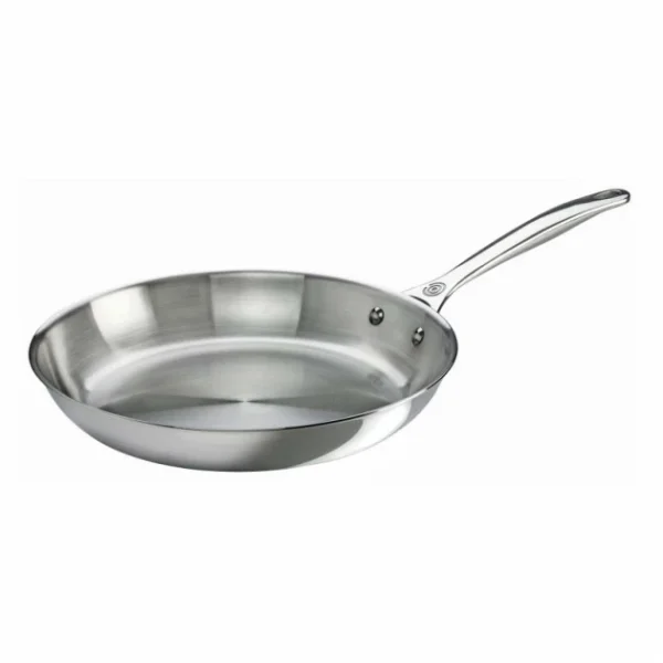 Poêle Inox 30 Cm Le Creuset Signature à prix promos 1