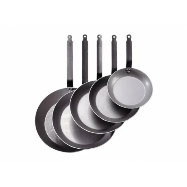 SOLDES TOUT À Poêle Lyonnaise Carbone Plus Ø 20 Cm De Buyer – Poêle à Frire Ronde 1