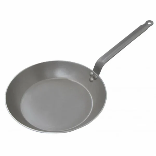 soldes Poêle Lyonnaise Carbone Plus Ø 26 Cm De Buyer, Tôle, Queue Feuillard 1