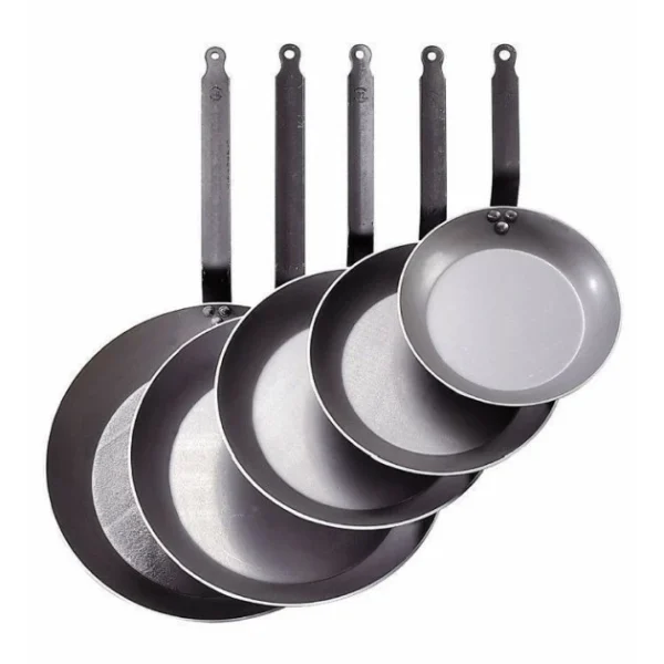 Poêle Lyonnaise Carbone Plus Ø 36 Cm De Buyer, Tôle, Queue Feuillard mode 3