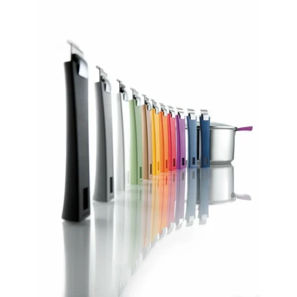 boutique paris Poêle Mutine Ø 24 Cm Manche Amovible Anti-Adhésive Inox Cristel 4