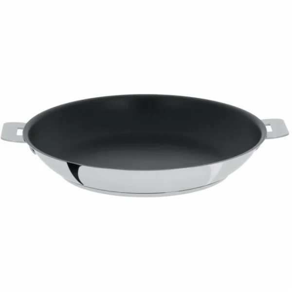boutique paris Poêle Mutine Ø 24 Cm Manche Amovible Anti-Adhésive Inox Cristel 1