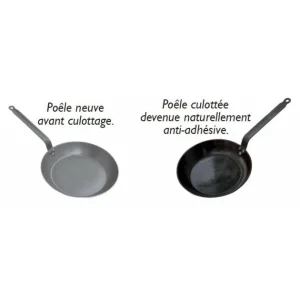 Poêle Ø 20 Cm Minéral B Element De Buyer, Poêle En Fer en vente 12