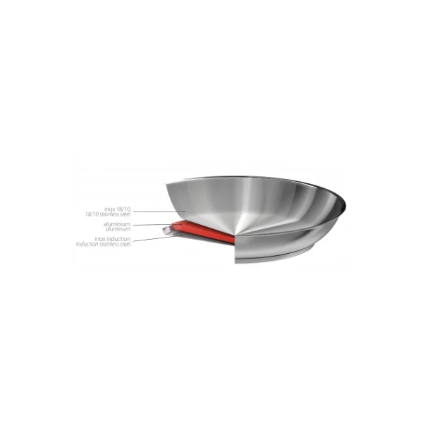 Poêle Ø 20 Cm Strate Amovible Inox Cristel magasin paris 3