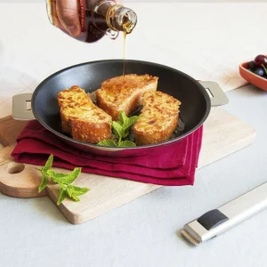 marque pas cher Poêle Ø 26 Cm Strate Amovible Inox Exceliss Cristel 9