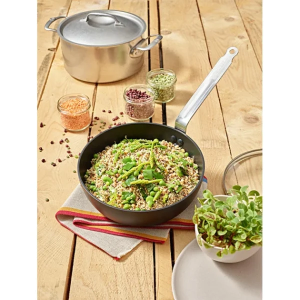 Sauteuse Bombée Anti Adhésive Ø 24 Cm Choc Intense De Buyer online boutique 4