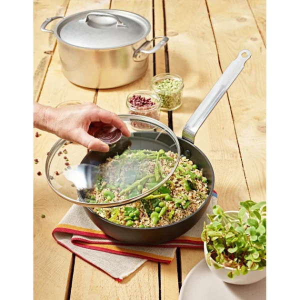 Sauteuse Bombée Anti Adhésive Ø 28 Cm Choc Intense De Buyer pas cher 3