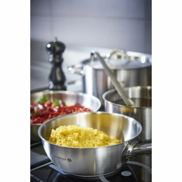 site soldes Sauteuse Bombée Inox Ø20cm Prim’Appety De Buyer 3
