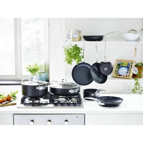 économies garanties Sauteuse En Céramique 30 Cm Et Son Couvercle, Collection BARCELONA PRO GreenPan™ 3