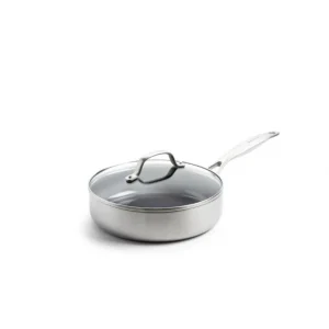guranteed de qualité Sauteuse En Céramique Ø 24 Cm + Couvercle, Collection GENEVA GreenPan™ 6