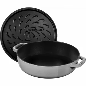 De super promotions disponibles Sauteuse En Fonte Chistera 24 Cm Gris Graphite Staub 11