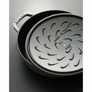 De super promotions disponibles Sauteuse En Fonte Chistera 24 Cm Gris Graphite Staub 13