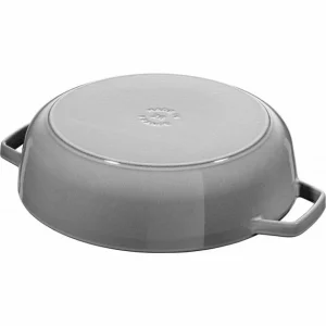 De super promotions disponibles Sauteuse En Fonte Chistera 24 Cm Gris Graphite Staub 15