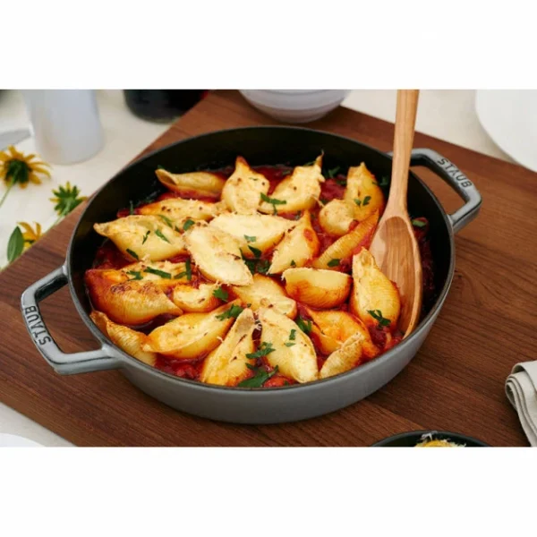 De super promotions disponibles Sauteuse En Fonte Chistera 24 Cm Gris Graphite Staub 8