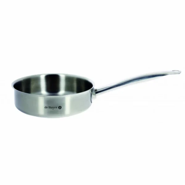 design à la mode Sauteuse Inox Bord Droit Ø28cm Prim’Appety De Buyer 1