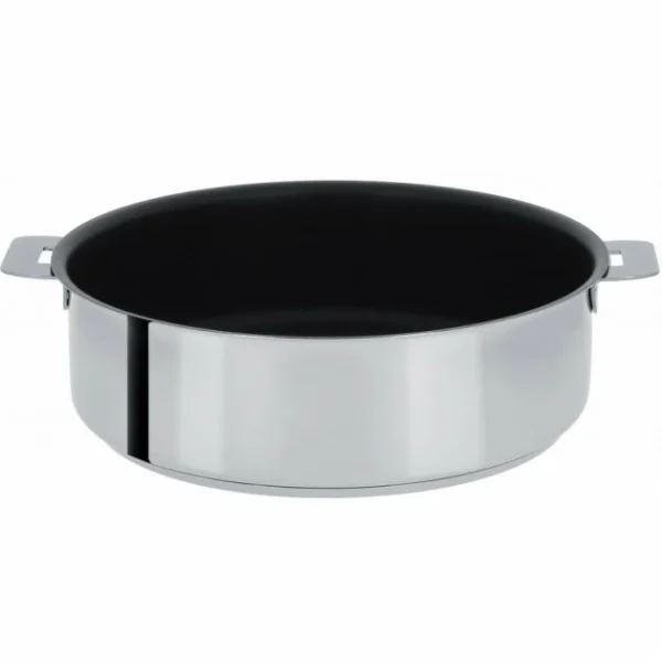 vente à bas prix Sauteuse Mutine Ø 22 Cm Manche Amovible Anti-Adhésive Inox Cristel 1
