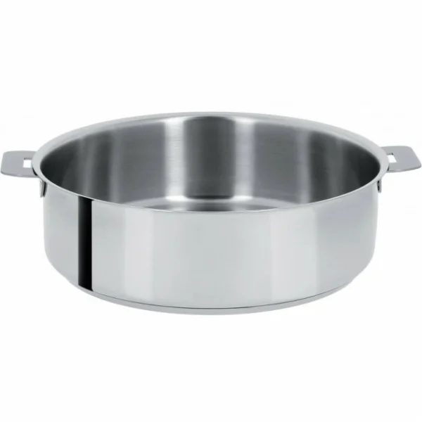 beauté Sauteuse Mutine Ø 22 Cm Manche Amovible Inox Cristel 1