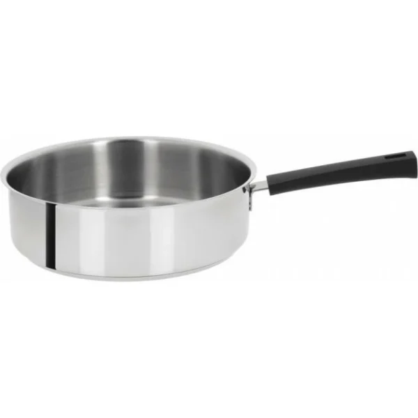 Meilleur Service Sauteuse Mutine Ø 26 Cm Manche Fixe Inox Cristel 3