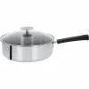Meilleur Service Sauteuse Mutine Ø 26 Cm Manche Fixe Inox Cristel 8