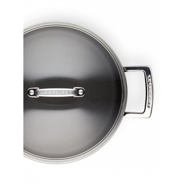 Sauteuse Provençale 24 Cm Anti-Adhérente Avec Couvercle Les Forgées Le Creuset a Prix Discount 3