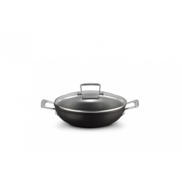 Sauteuse Provençale 24 Cm Anti-Adhérente Avec Couvercle Les Forgées Le Creuset a Prix Discount 1
