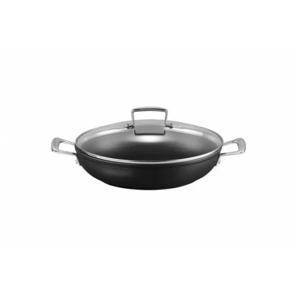 Sauteuse Provençale 28 Cm Anti-Adhérente Avec Couvercle Les Forgées Le Creuset exclusivement disponibles 1