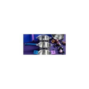 Série De 4 Casseroles + Poignée Zenith Amovible Inox Cristel magasin pas cher 9