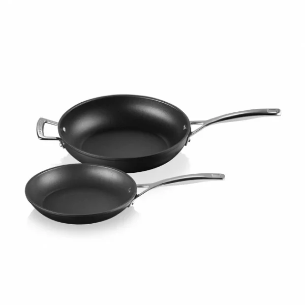 shopping pas cher Set Poêle 24 Cm Et Sauteuse 28 Cm Les Forgées Le Creuset 1