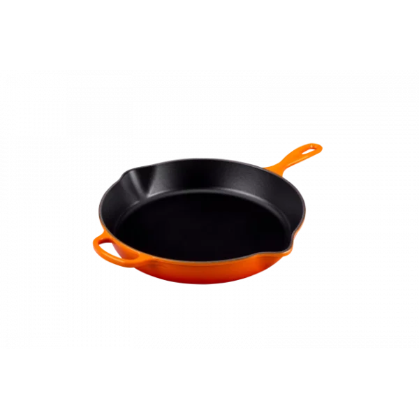 officiel Skillet Rond Profond 26cm En Fonte Volcanique Le Creuset 1