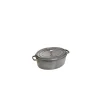 STAUB Cocotte Fonte Ovale 15 Cm Gris Graphite 0,6 L Réductions 22
