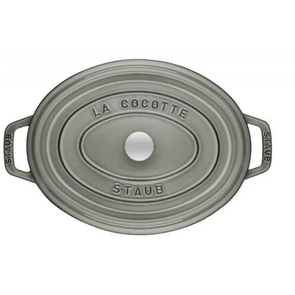 en vente STAUB Cocotte Fonte Ovale 17 Cm Gris Graphite 1 L 3