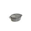 Retour gratuit en magasin. STAUB Cocotte Fonte Ovale 23 Cm Gris Graphite 2,35 L 19
