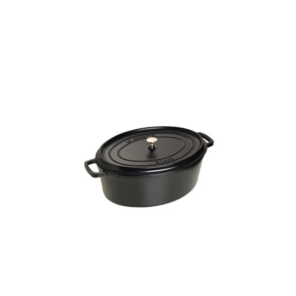 STAUB Cocotte Fonte Ovale 27 Cm Noir Mat 3,2 L Top ventes 1