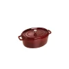 qualité d’originales STAUB Cocotte Fonte Ovale 31 Cm Grenadine Majolique 5,5 L 11
