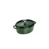 STAUB Cocotte Fonte Ovale 31 Cm Vert Basilic Majolique 5,5 L meilleure qualité 13