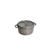 STAUB Cocotte Fonte Ronde 14 Cm Gris Graphite 0,8 L à prix imbattables 22
