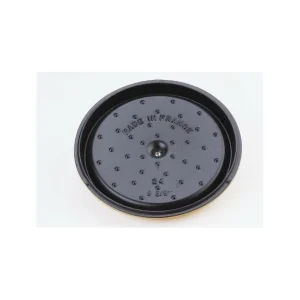 outlet soldes STAUB Cocotte Fonte Ronde 24 Cm Gris Graphite 3,8 L 9