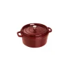 REMISE allant STAUB Cocotte Fonte Ronde 26 Cm Grenadine Majolique 5,2 L 17