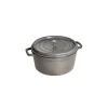 STAUB Cocotte Fonte Ronde 28 Cm Gris Graphite 6,7 L Nouveau 10